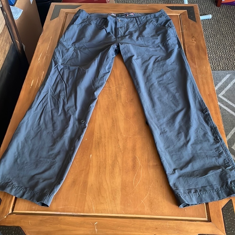 MARMOT Nylon Convertible Pants Size 14